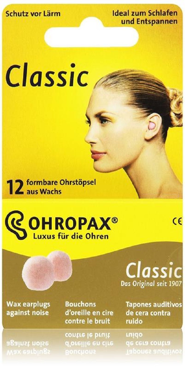 OHROPAX classic Ohrschützer 12St Ohrstöpsel Gehörschutz